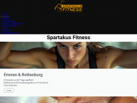 spartakus-fitness.ch Webseite Vorschau