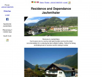 jaufenthaler.it Webseite Vorschau