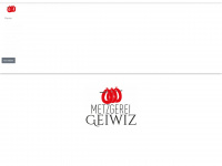metzgerei-geiwiz.de Webseite Vorschau