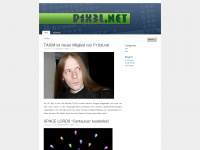 p1x3l.net Webseite Vorschau