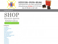 steuer-info-blog.de Webseite Vorschau