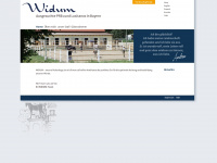 widum.net Webseite Vorschau