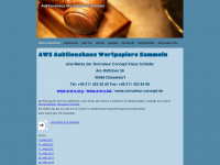 a-w-s.org Webseite Vorschau
