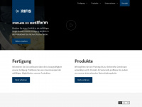 rifis.com Webseite Vorschau