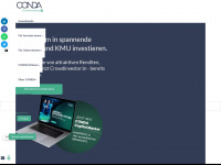 conda.at Webseite Vorschau