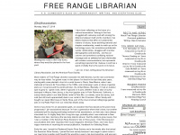 freerangelibrarian.com Webseite Vorschau