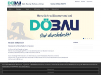 doebau.net Webseite Vorschau