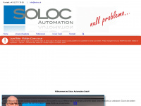 soloc.ch Webseite Vorschau