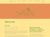 sarani.net Webseite Vorschau