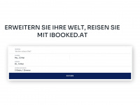 ibooked.at Webseite Vorschau