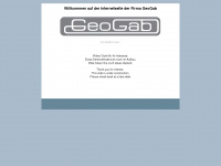 geogab.net Webseite Vorschau