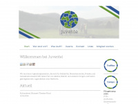 juvente.ch Webseite Vorschau
