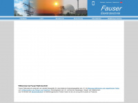 fauser.biz Webseite Vorschau