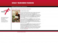 nina-f.net Webseite Vorschau