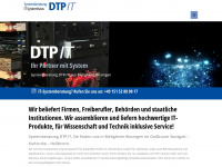 dtp-it.net Webseite Vorschau