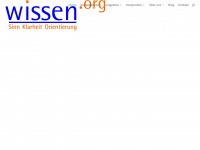 wissen.org Webseite Vorschau