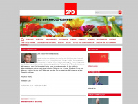 spd-buchholz-kaempen.de Webseite Vorschau
