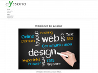 ayssono.com Webseite Vorschau