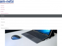 am-netz.net Webseite Vorschau