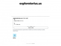 exploratorius.us Webseite Vorschau