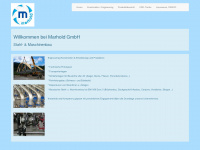 marhold.net Webseite Vorschau