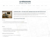 uhrmann.biz Webseite Vorschau