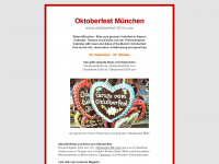 oktoberfest-2014.com Webseite Vorschau