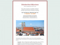 oktoberfest-2015.com Webseite Vorschau