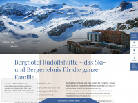 alpinzentrum-rudolfshuette.at Webseite Vorschau