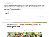 international-herrsching-seminar.de Webseite Vorschau