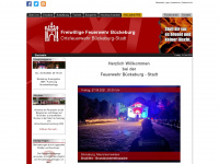 feuerwehr-bueckeburg.org Webseite Vorschau