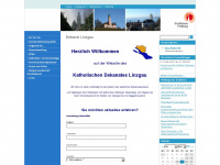dekanat-linzgau.de Webseite Vorschau