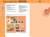 fingernagelstudio-regina.de Webseite Vorschau