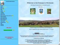 wiershausen.org Webseite Vorschau