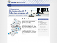 eisstocksport-bezirk4.de Webseite Vorschau
