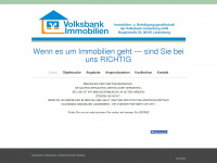 immobilien-volksbank-lindenberg.de Webseite Vorschau