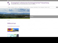 peissenberg-evangelisch.de Webseite Vorschau