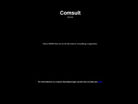 comsult.net Webseite Vorschau