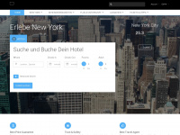 newyork-reise.com Webseite Vorschau