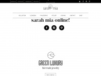 sarahmia.de Webseite Vorschau