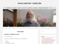 werner-raetz.de Webseite Vorschau