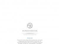 kroheck.net Webseite Vorschau