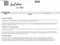 josefshaus-stpeter.de Webseite Vorschau