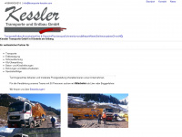 transporte-kessler.com Webseite Vorschau
