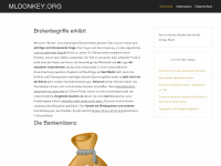 mldonkey.org Webseite Vorschau