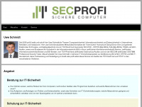 secprofi.net Webseite Vorschau