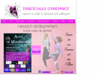 gymdance.net Webseite Vorschau