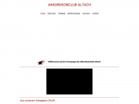 acaltach.com Webseite Vorschau