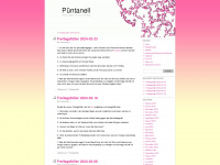 püntanell.de Webseite Vorschau
