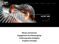 licht-an.net Webseite Vorschau